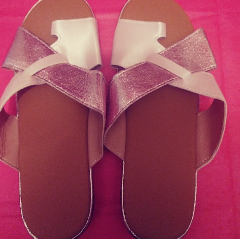 Peep Toe Comfy Sandals Size 12